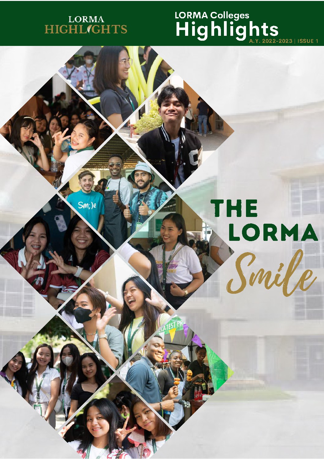 LORMA Highlights AY 2022-2023 Issue 1 by LORMA Highlights